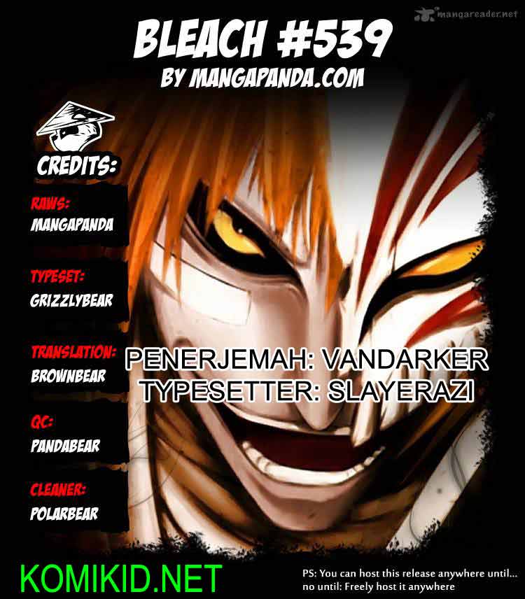 Bleach: Chapter 539 - Page 1