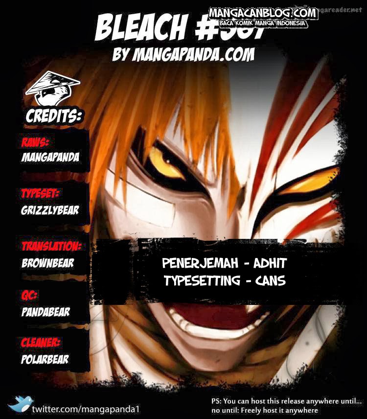 Bleach: Chapter 567 - Page 1