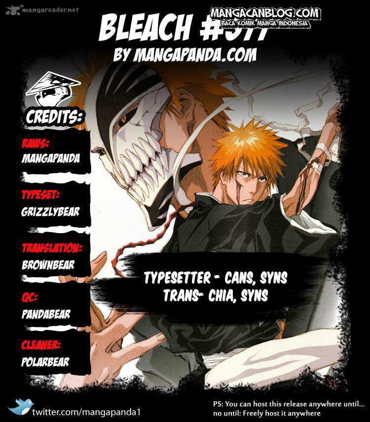 Bleach: Chapter 577 - Page 1