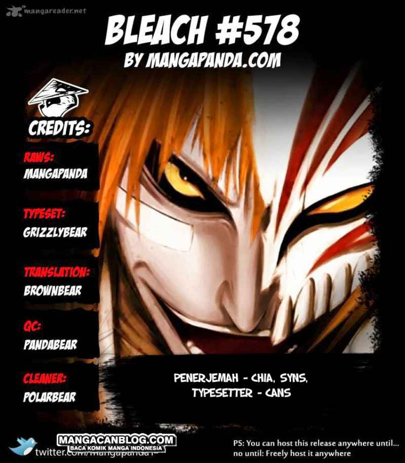 Bleach: Chapter 578 - Page 1