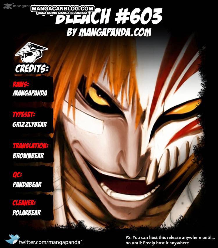 Bleach: Chapter 603 - Page 1