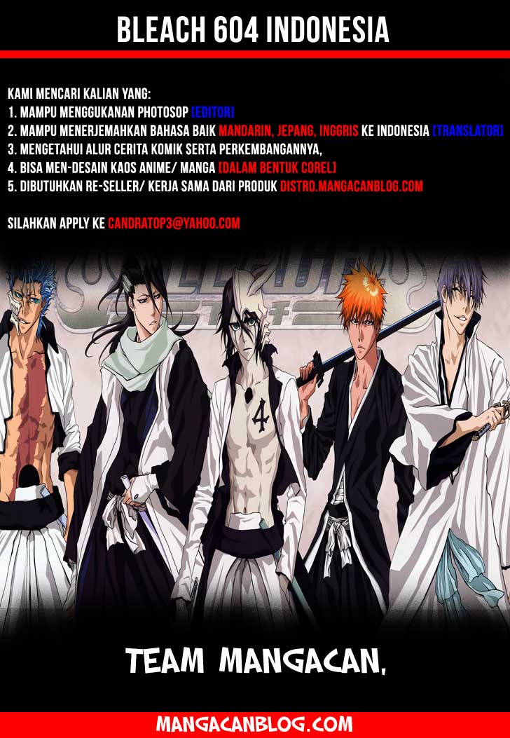 Bleach: Chapter 604 - Page 1