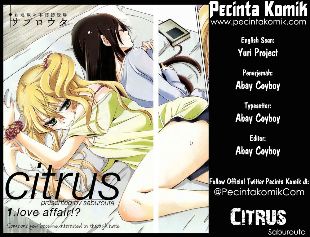Citrus (Yuri): Chapter 01 - Page 1