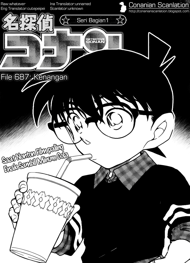 Detective Conan: Chapter 687 - Page 1
