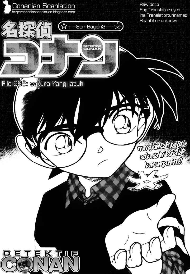 Detective Conan: Chapter 688 - Page 1
