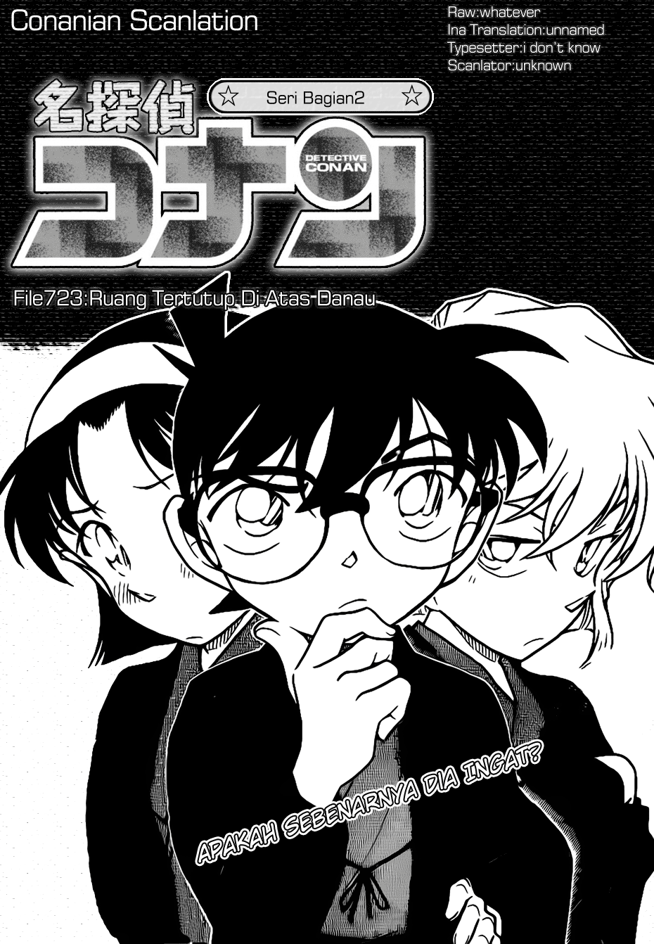 Detective Conan: Chapter 723 - Page 1