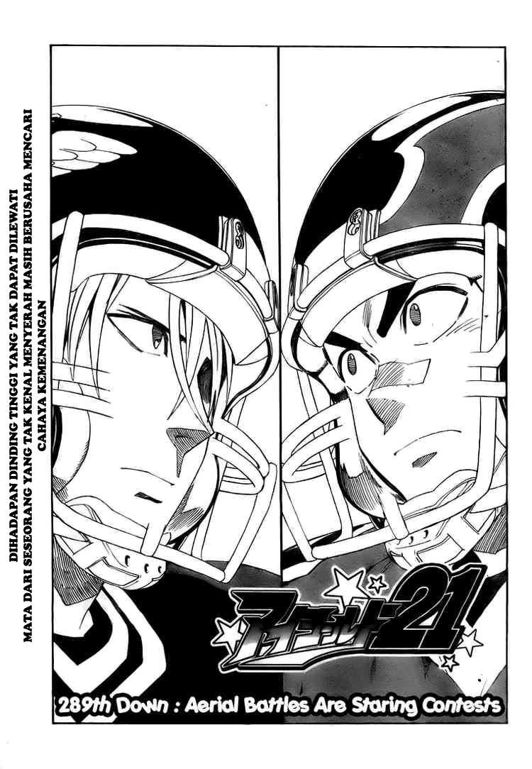 Eyeshield 21: Chapter 289 - Page 1
