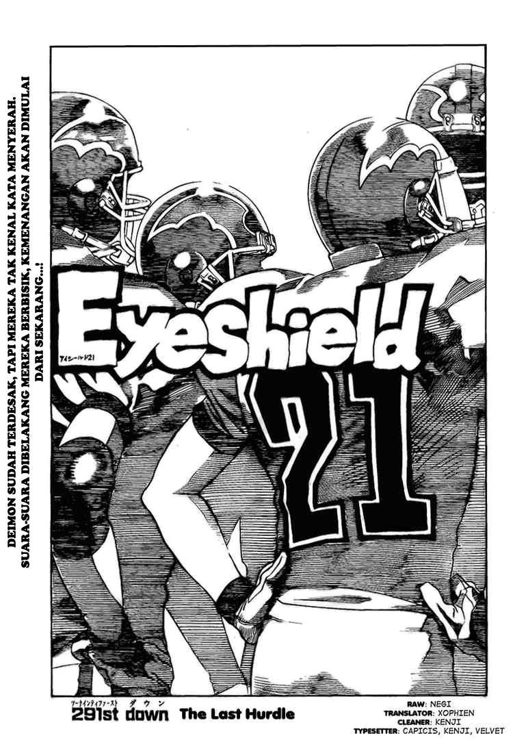 Eyeshield 21: Chapter 291 - Page 1