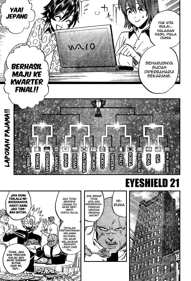 Eyeshield 21: Chapter 313 - Page 1