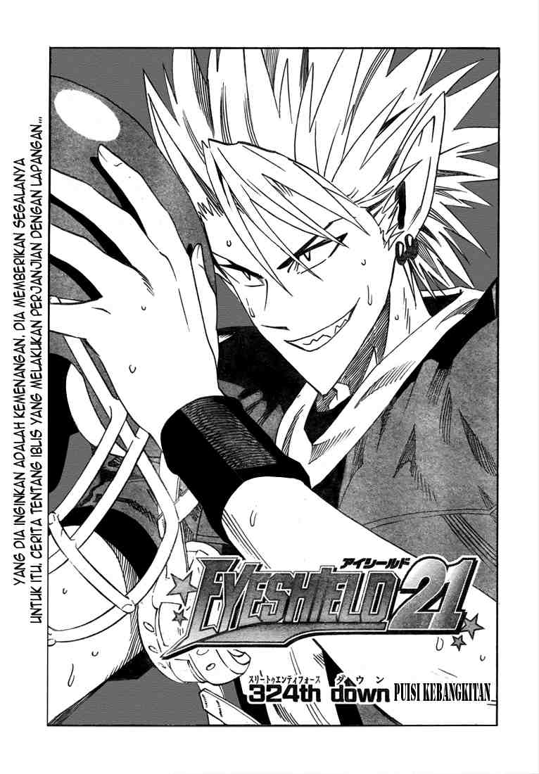 Eyeshield 21: Chapter 324 - Page 1
