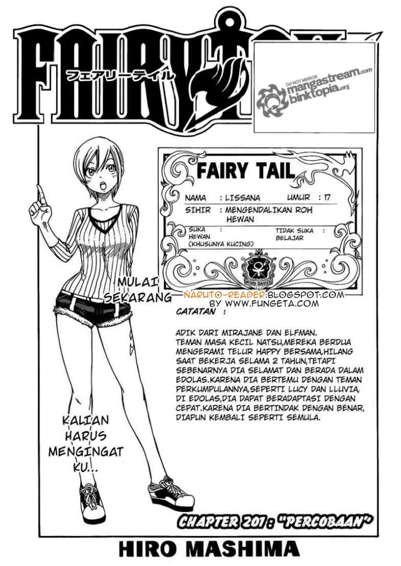 Fairy Tail: Chapter 201 - Page 1