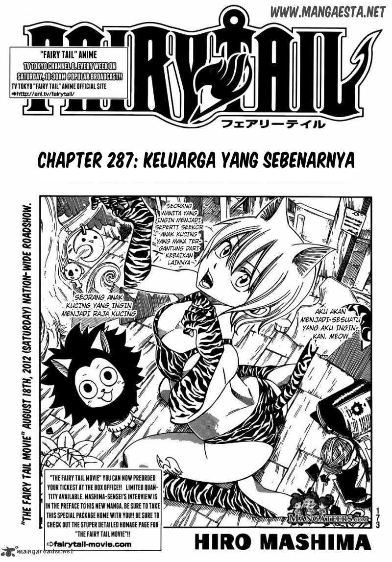 Fairy Tail: Chapter 287 - Page 1