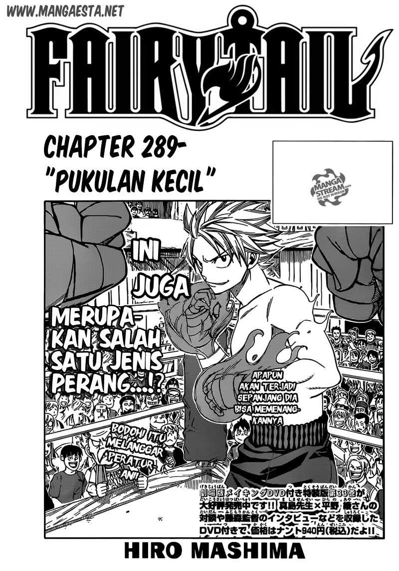Fairy Tail: Chapter 289 - Page 1