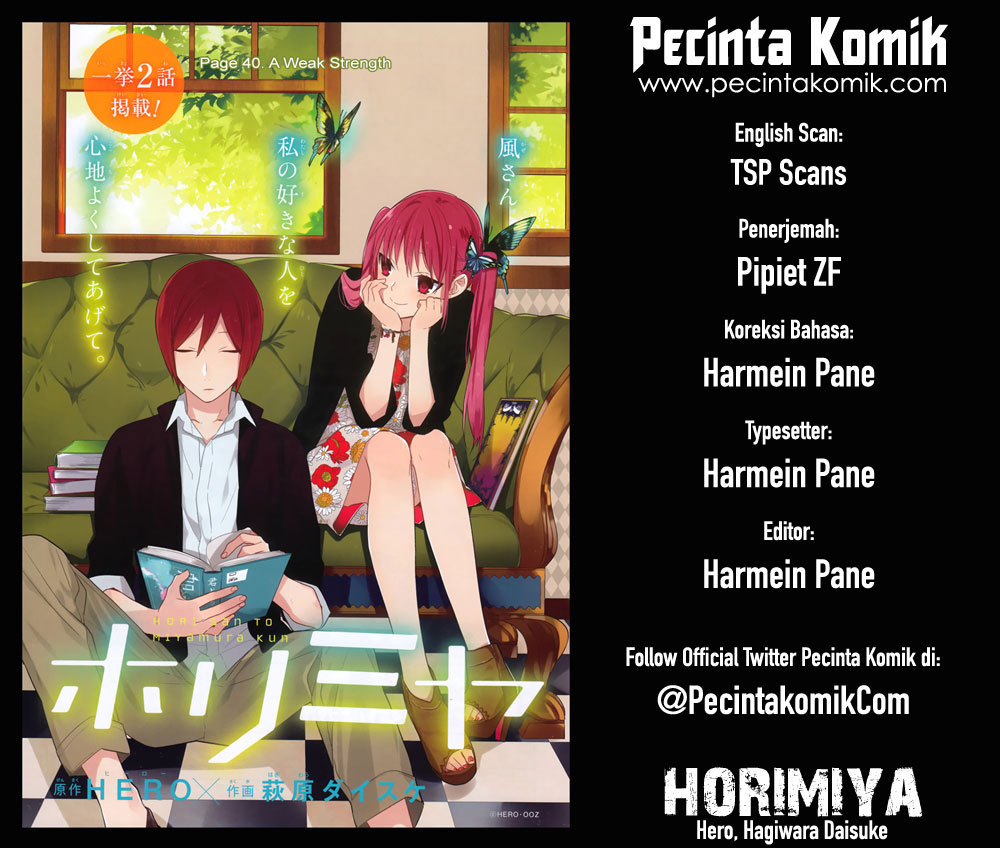 Horimiya: Chapter 40 - Page 1