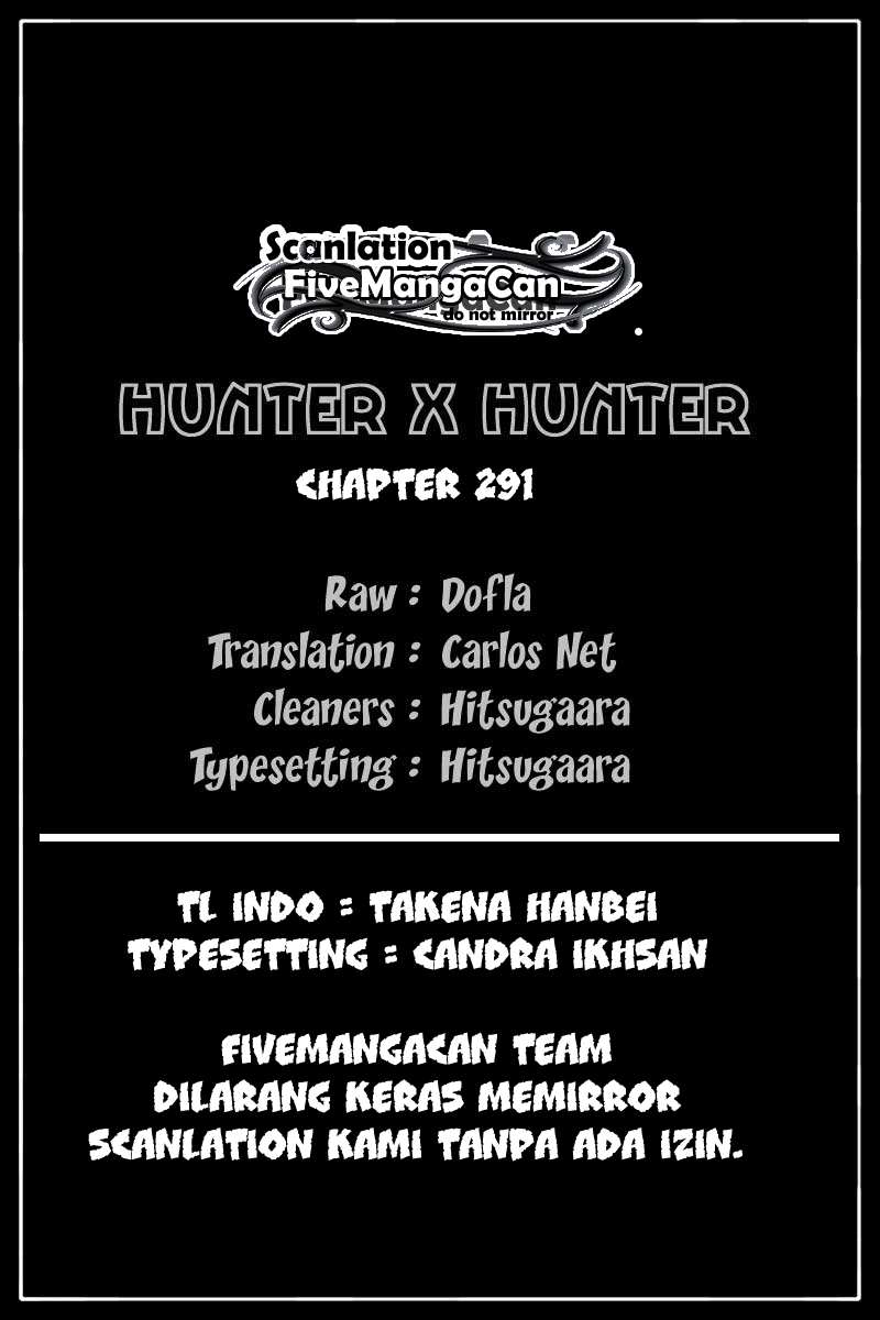 Hunter x Hunter: Chapter 291 - Page 1