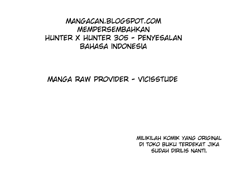 Hunter x Hunter: Chapter 305 - Page 1