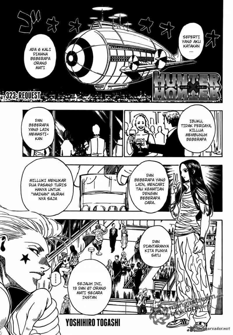 Hunter x Hunter: Chapter 323 - Page 1