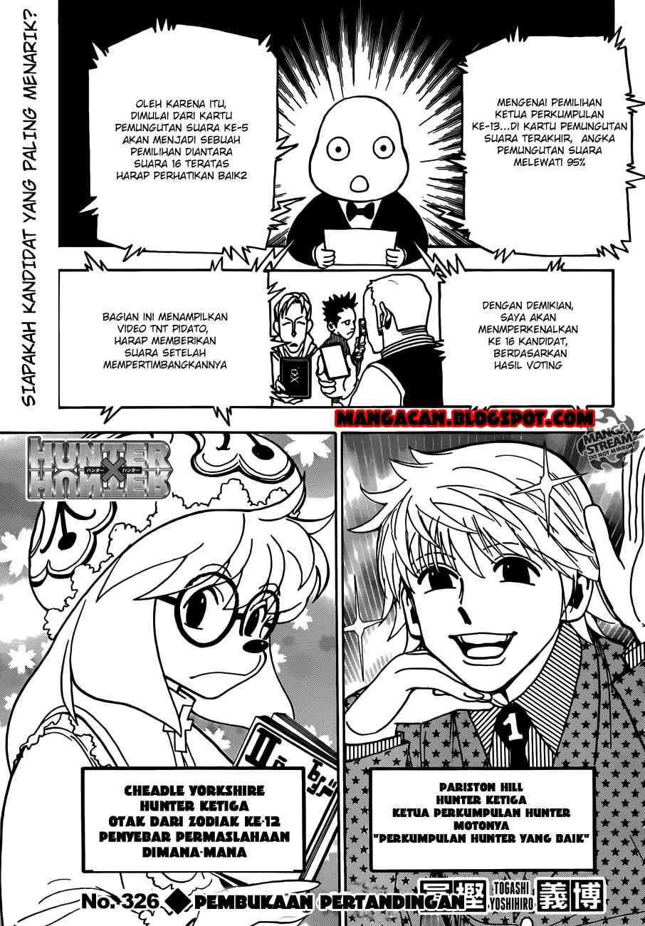 Hunter x Hunter: Chapter 326 - Page 1