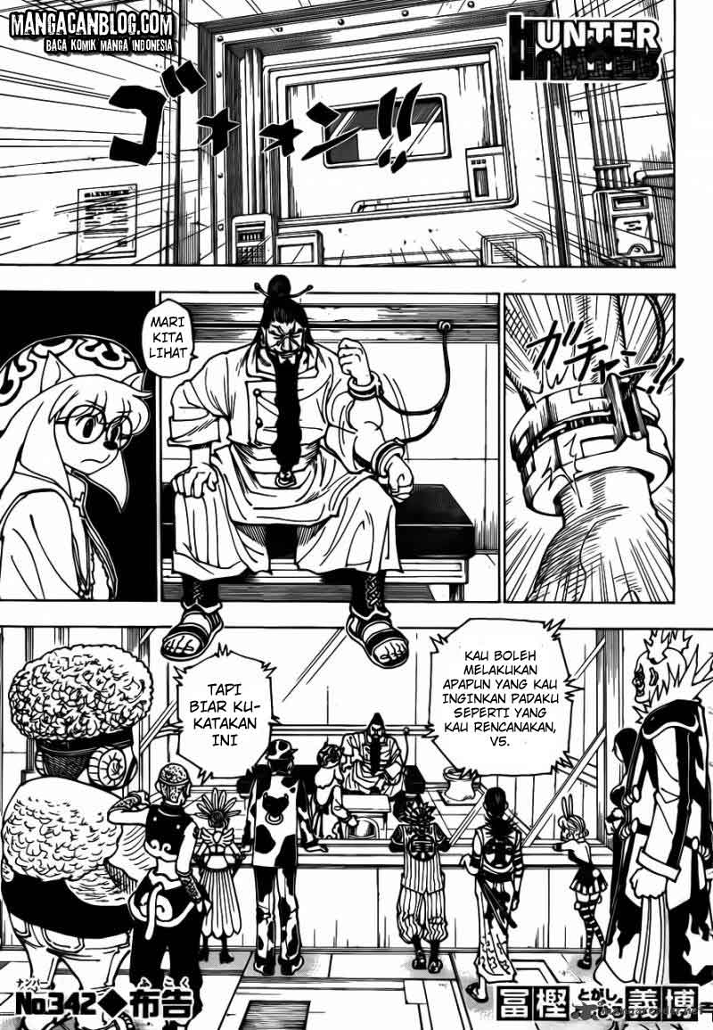 Hunter x Hunter: Chapter 342 - Page 1