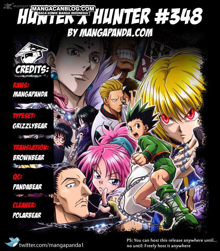 Hunter x Hunter: Chapter 348 - Page 1
