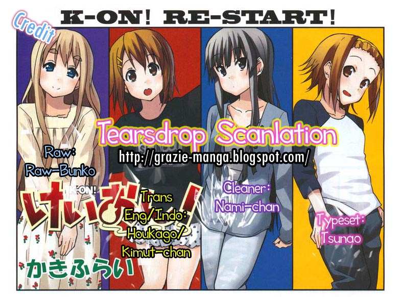 K-On! Restart: Chapter 02 - Page 1