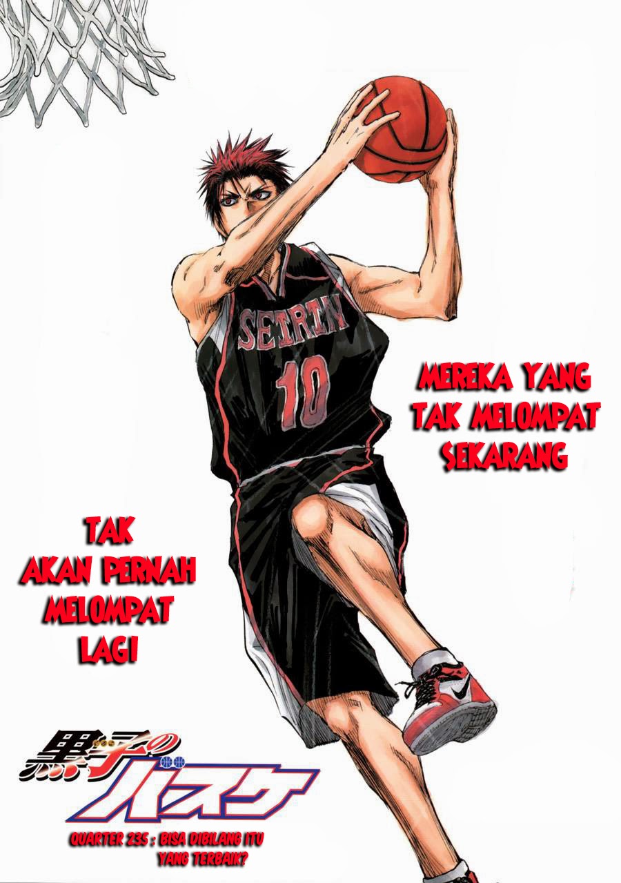 Kuroko no Basket: Chapter 235 - Page 1