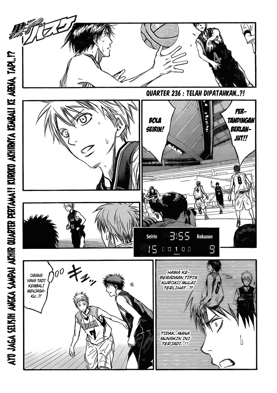 Kuroko no Basket: Chapter 236 - Page 1