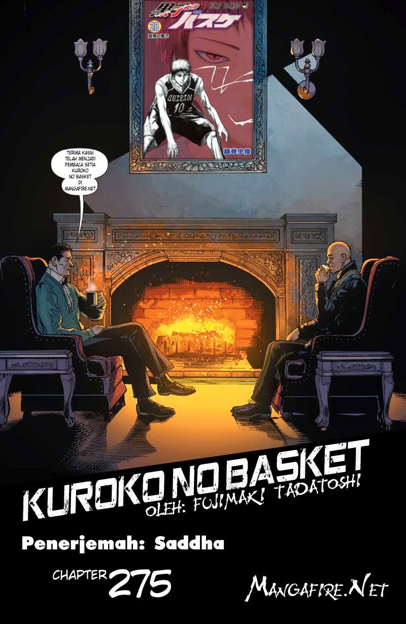 Kuroko no Basket: Chapter 275 - Page 1