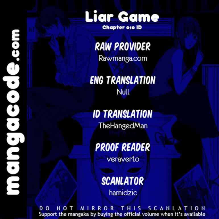 Liar Game: Chapter 10 - Page 1