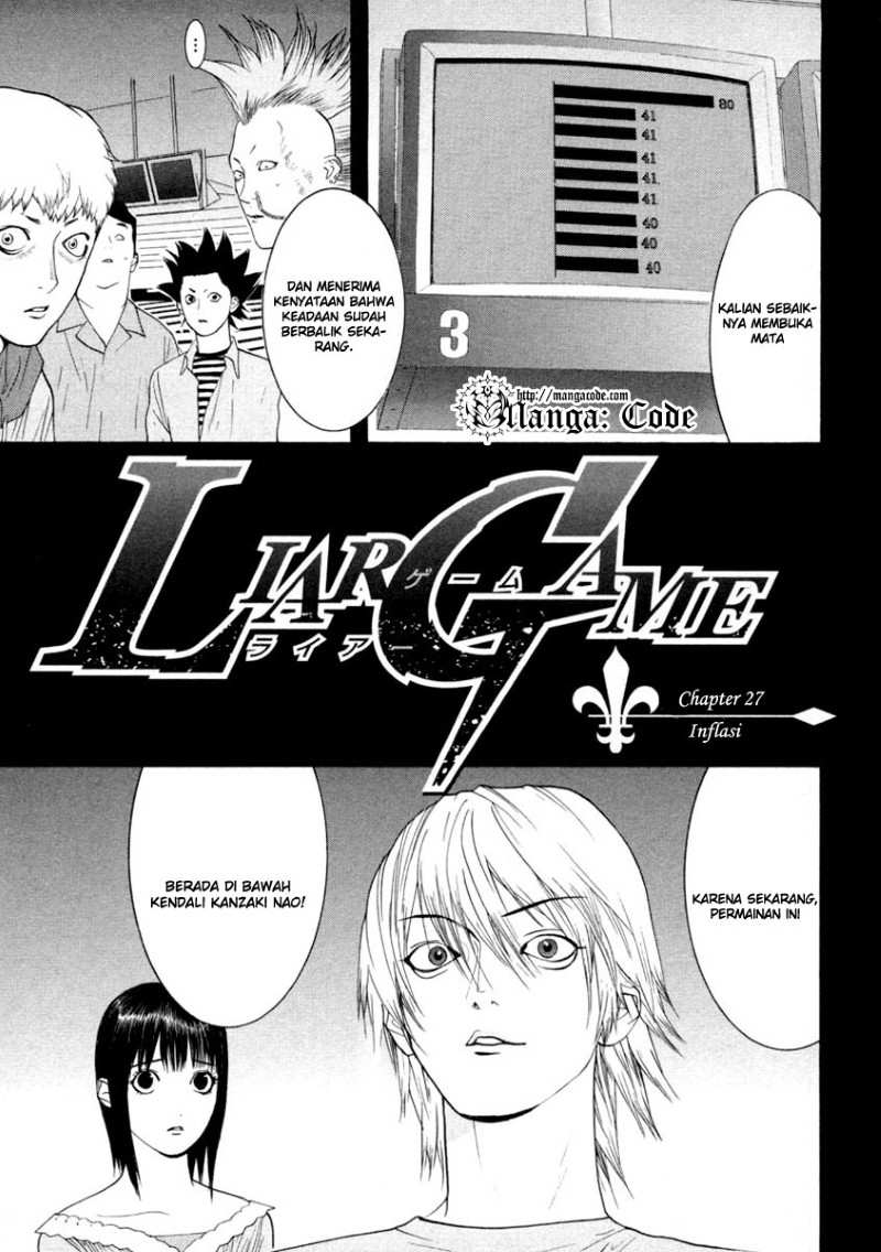 Liar Game: Chapter 27 - Page 1