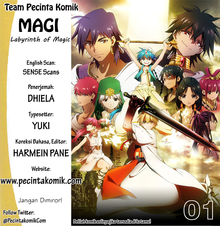Magi - Labyrinth of Magic: Chapter 01 - Page 1