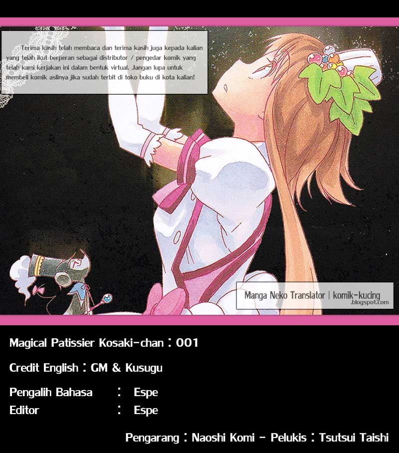 Magical Patissier Kosaki-chan: Chapter 01 - Page 1