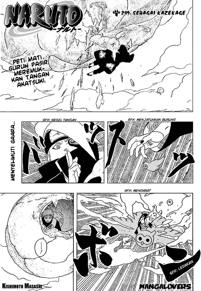 Naruto: Chapter 249 - Page 1