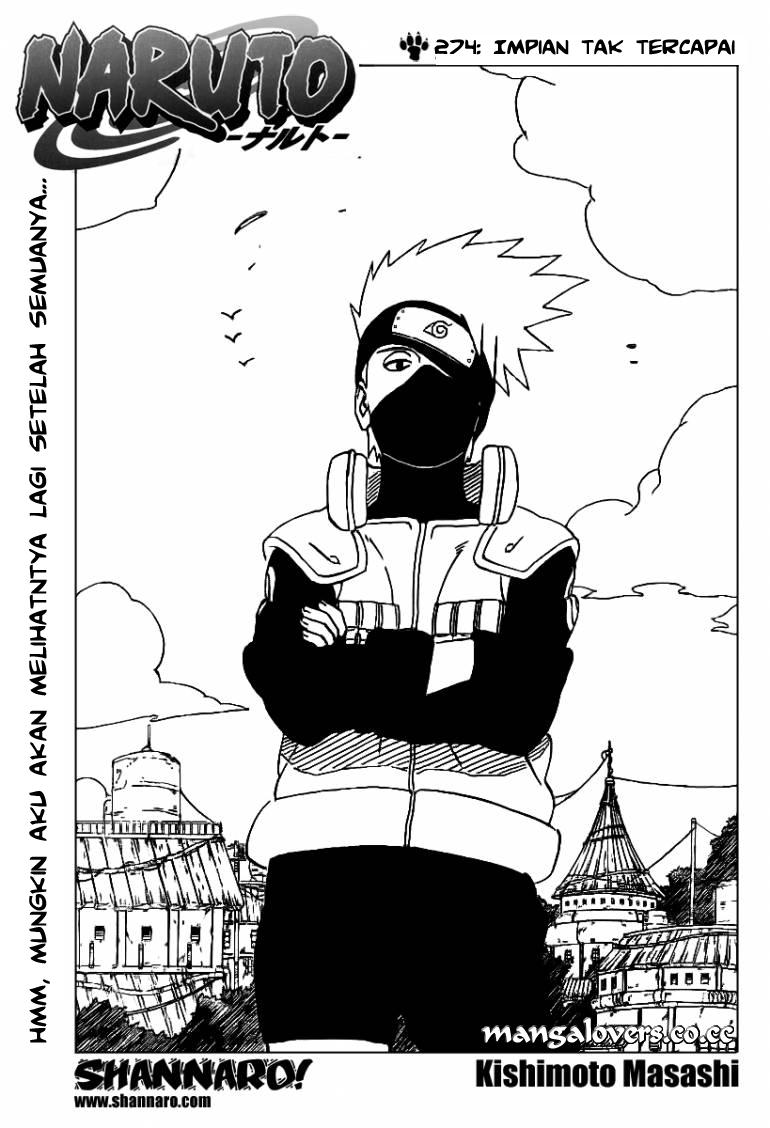 Naruto: Chapter 274 - Page 1