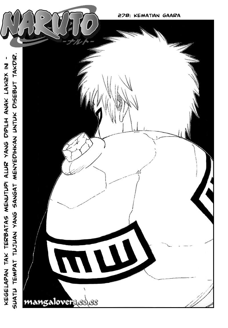 Naruto: Chapter 278 - Page 1