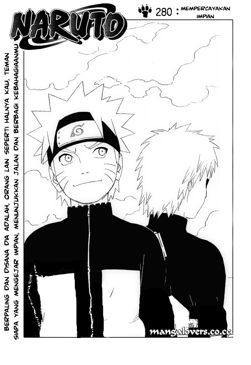 Naruto: Chapter 280 - Page 1