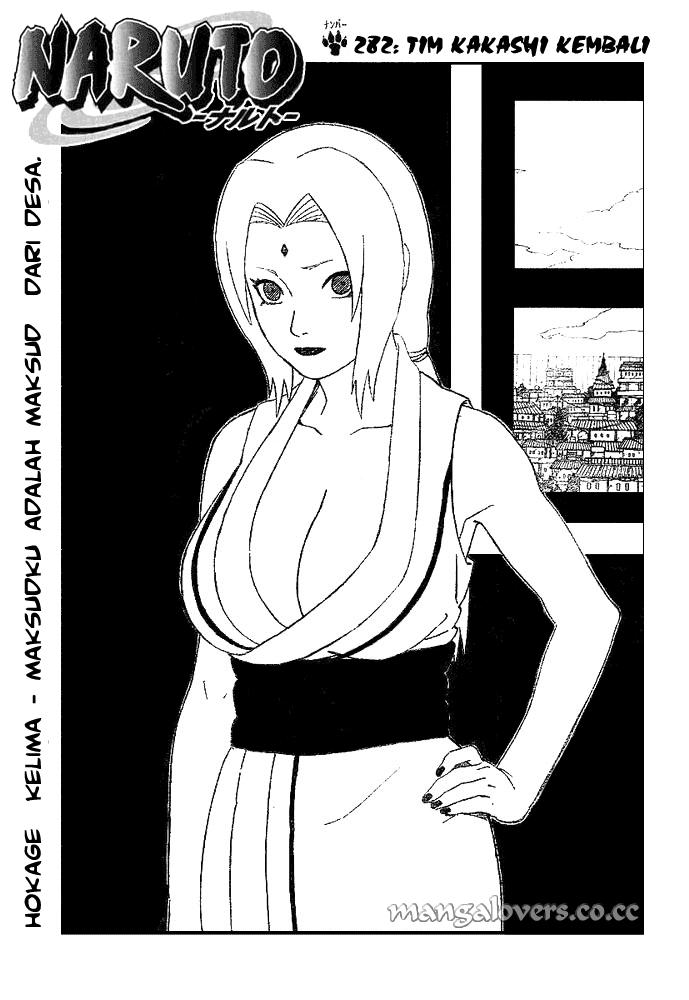 Naruto: Chapter 282 - Page 1