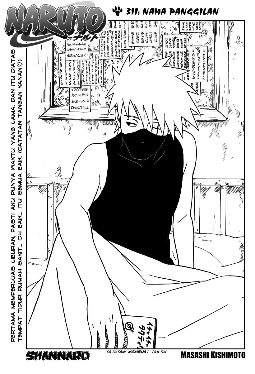 Naruto: Chapter 311 - Page 1