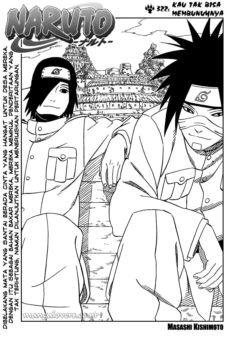 Naruto: Chapter 322 - Page 1