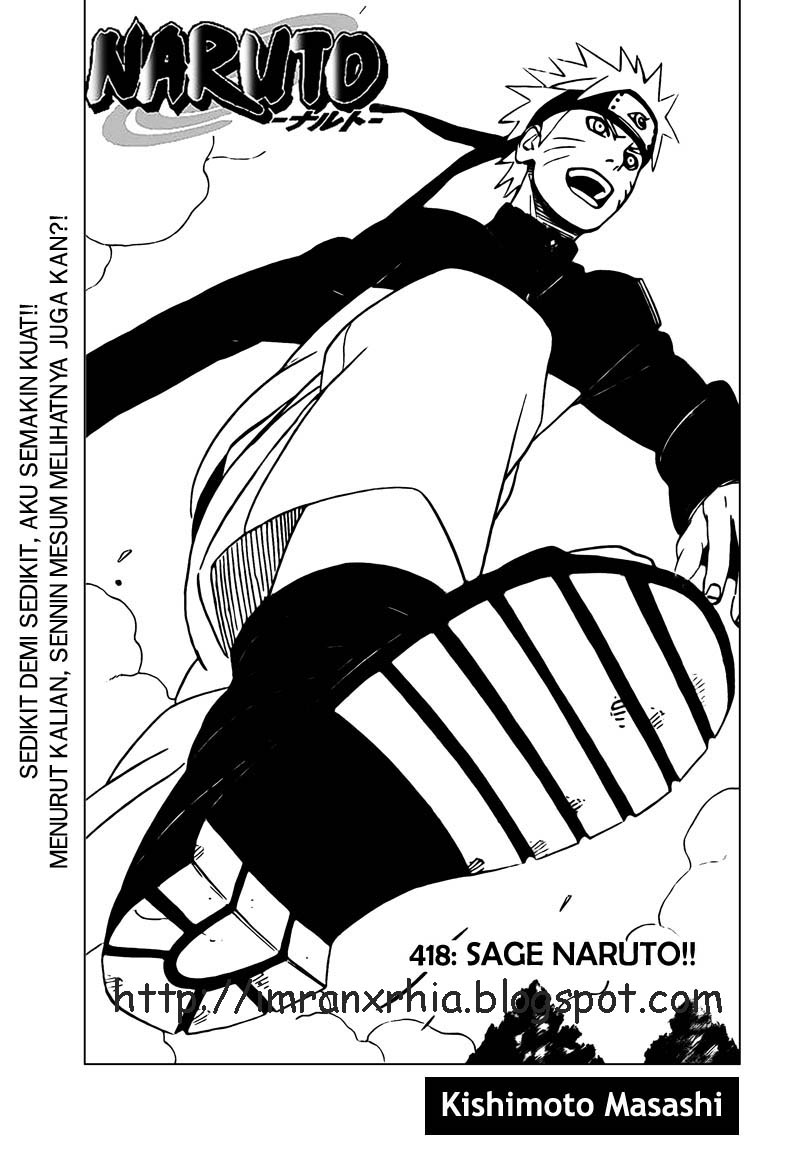 Naruto: Chapter 418 - Page 1