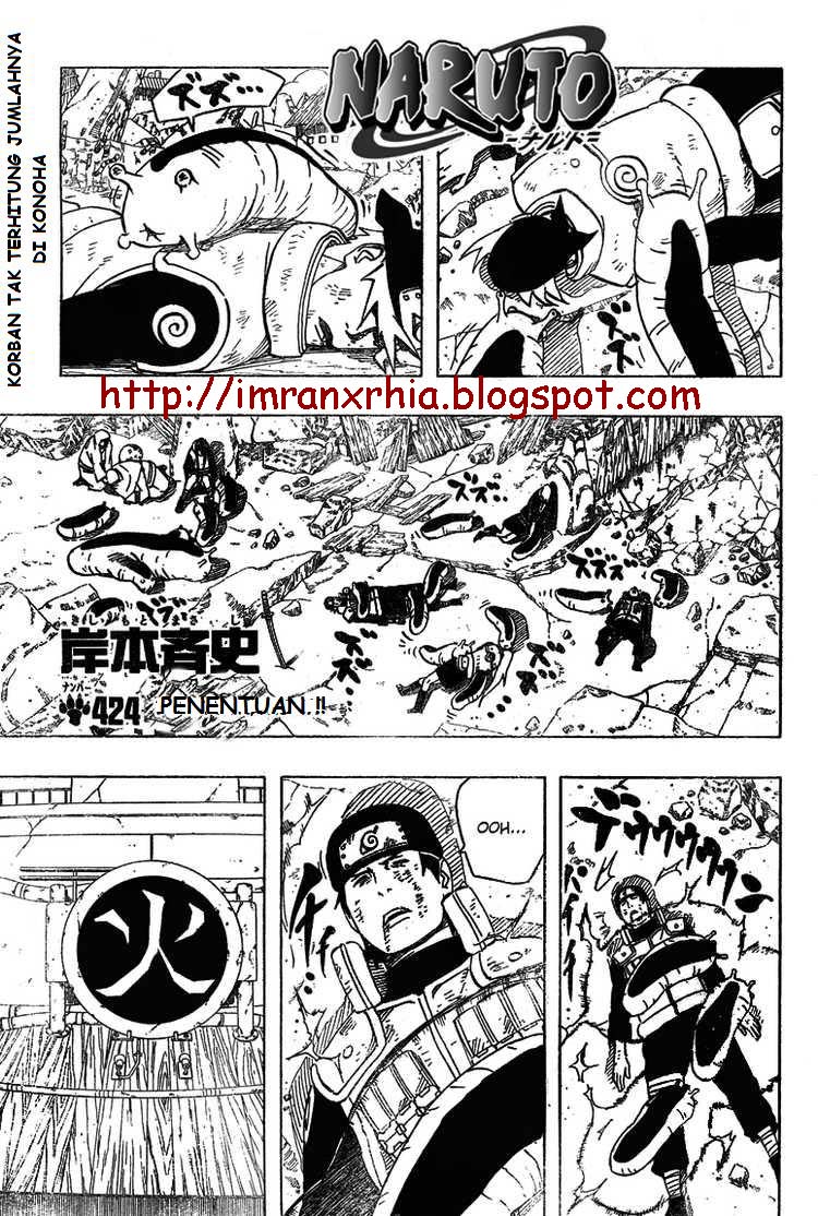 Naruto: Chapter 424 - Page 1