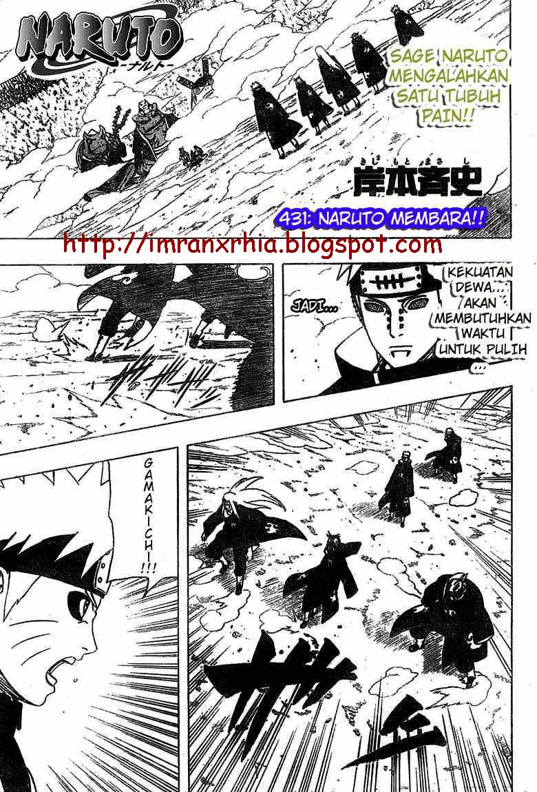 Naruto: Chapter 431 - Page 1