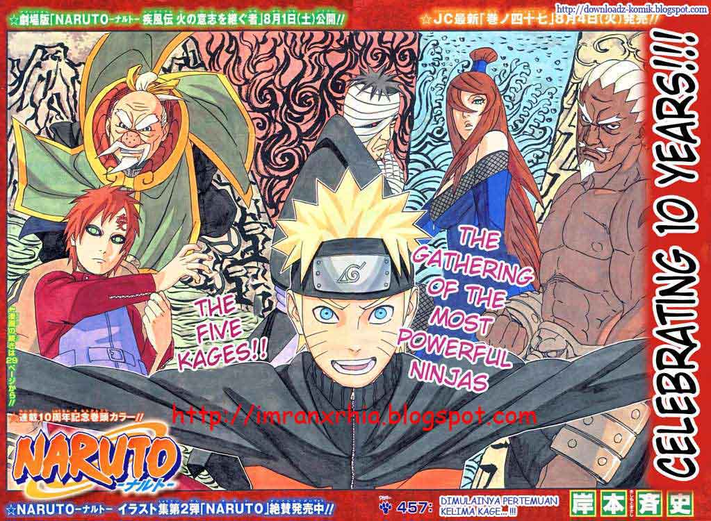 Naruto: Chapter 457 - Page 1
