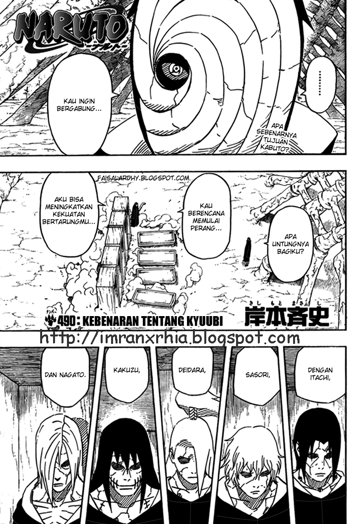 Naruto: Chapter 490 - Page 1