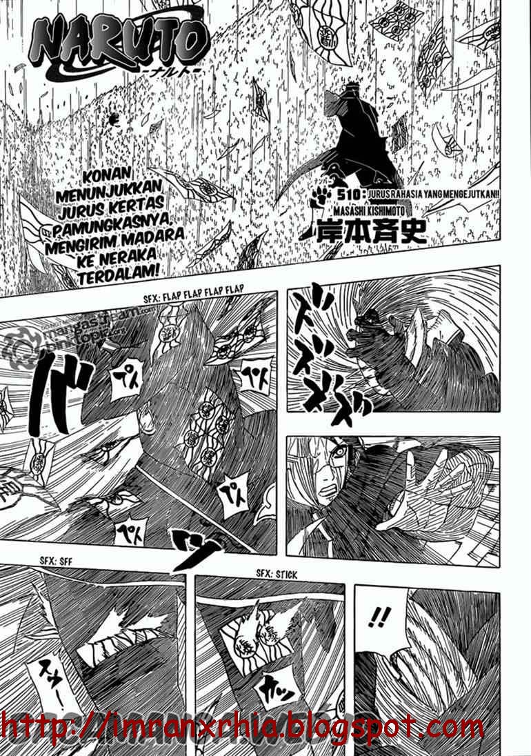 Naruto: Chapter 510 - Page 1
