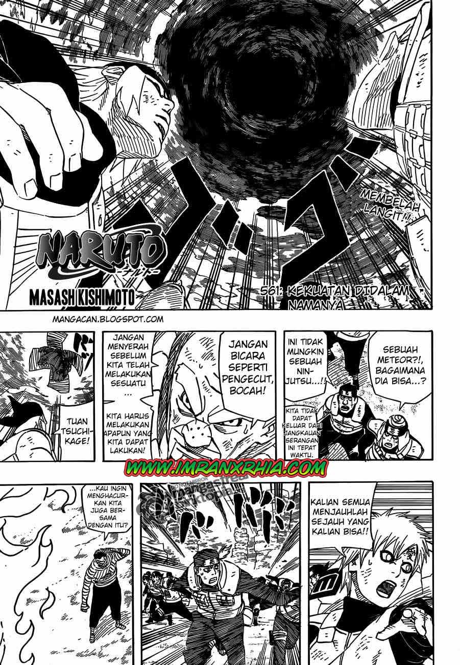 Naruto: Chapter 561 - Page 1