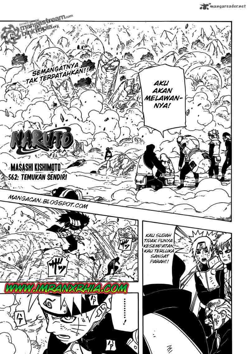 Naruto: Chapter 562 - Page 1