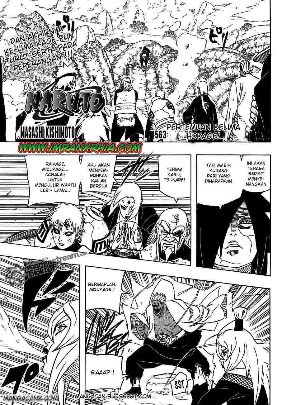 Naruto: Chapter 563 - Page 1