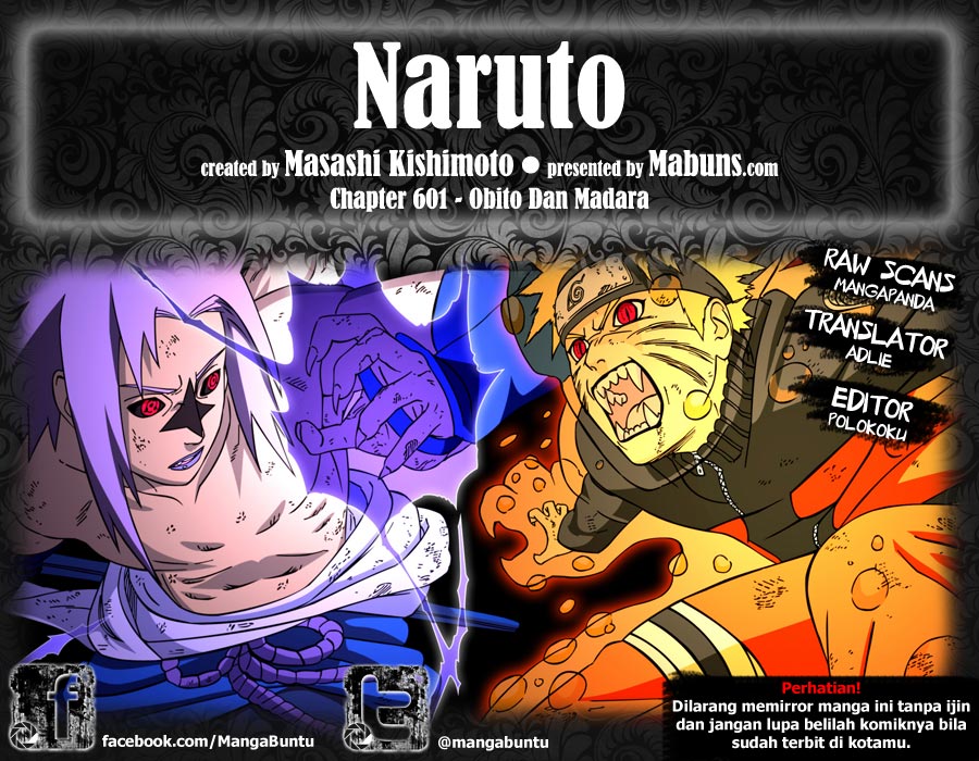 Naruto: Chapter 600 - Page 1