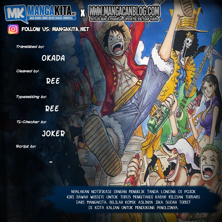 One Piece: Chapter 1000 - Page 1